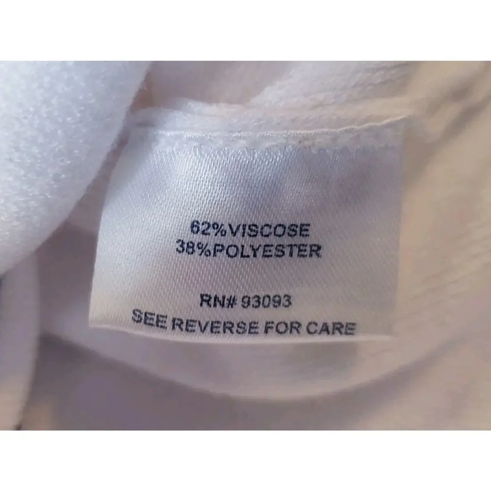 TYLER BOE Womens Large Sweater Pullover EMBROIDERED Floral White Lightweight - Picture 7 of 10